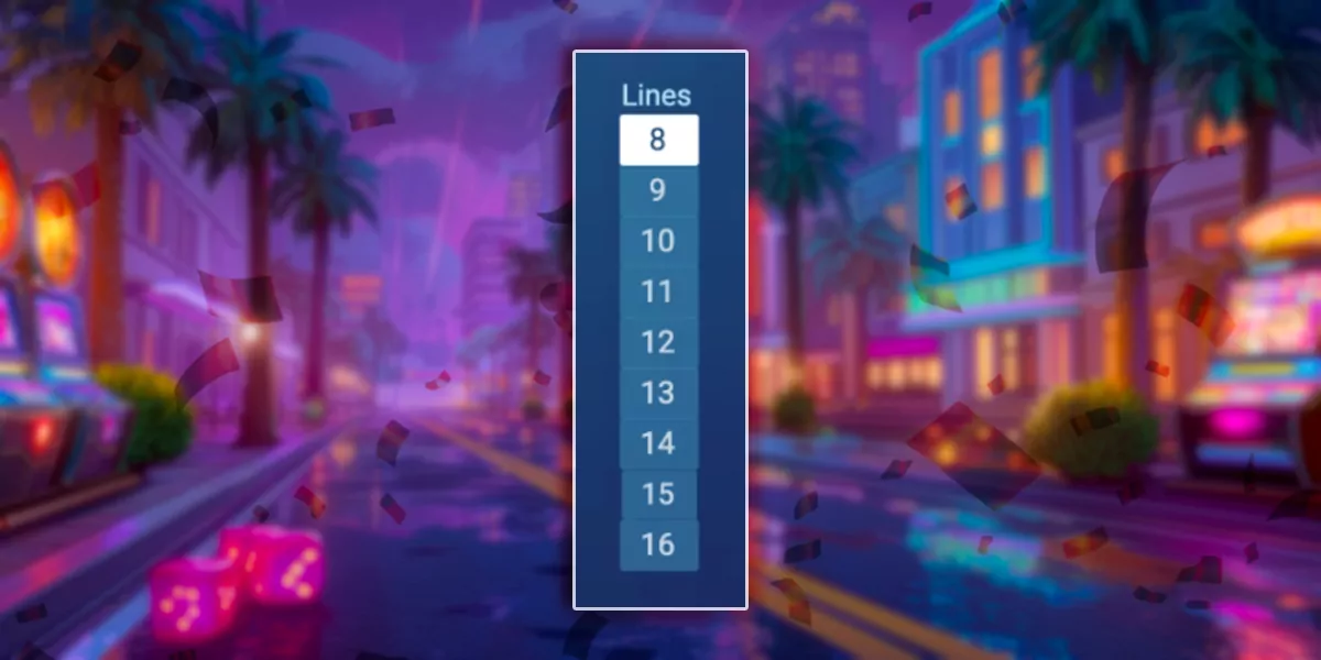 Selecting the number of drop lines