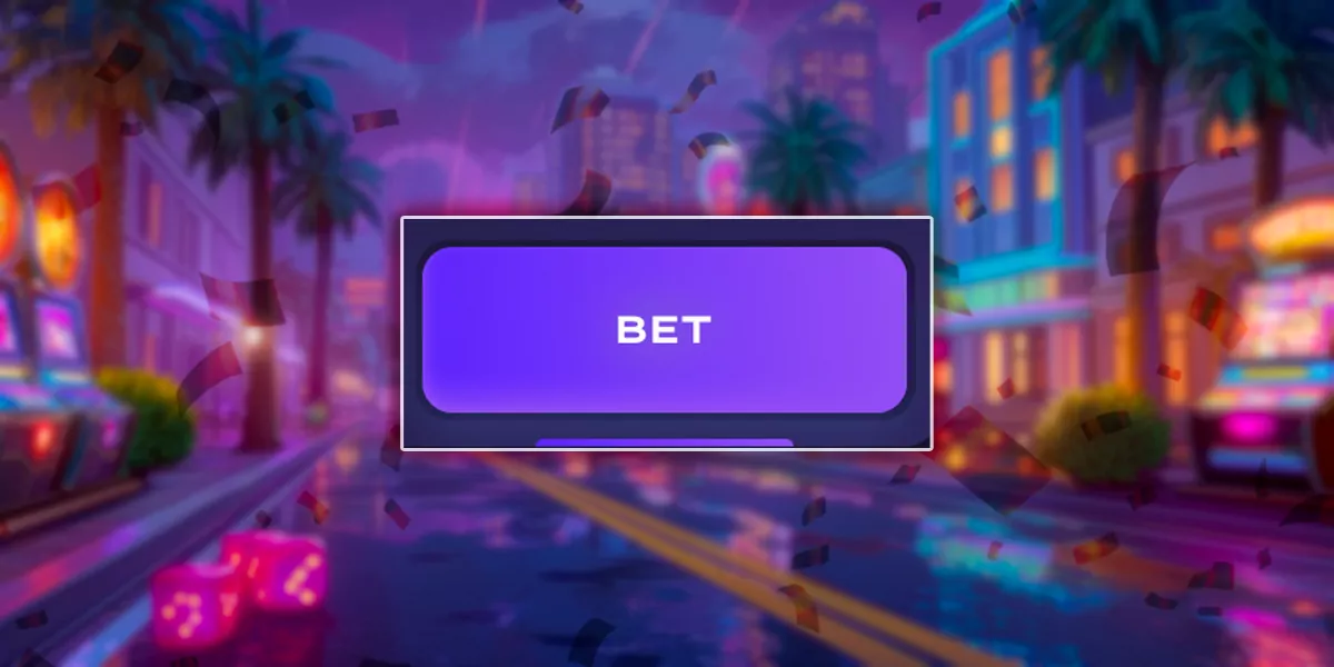Bet button