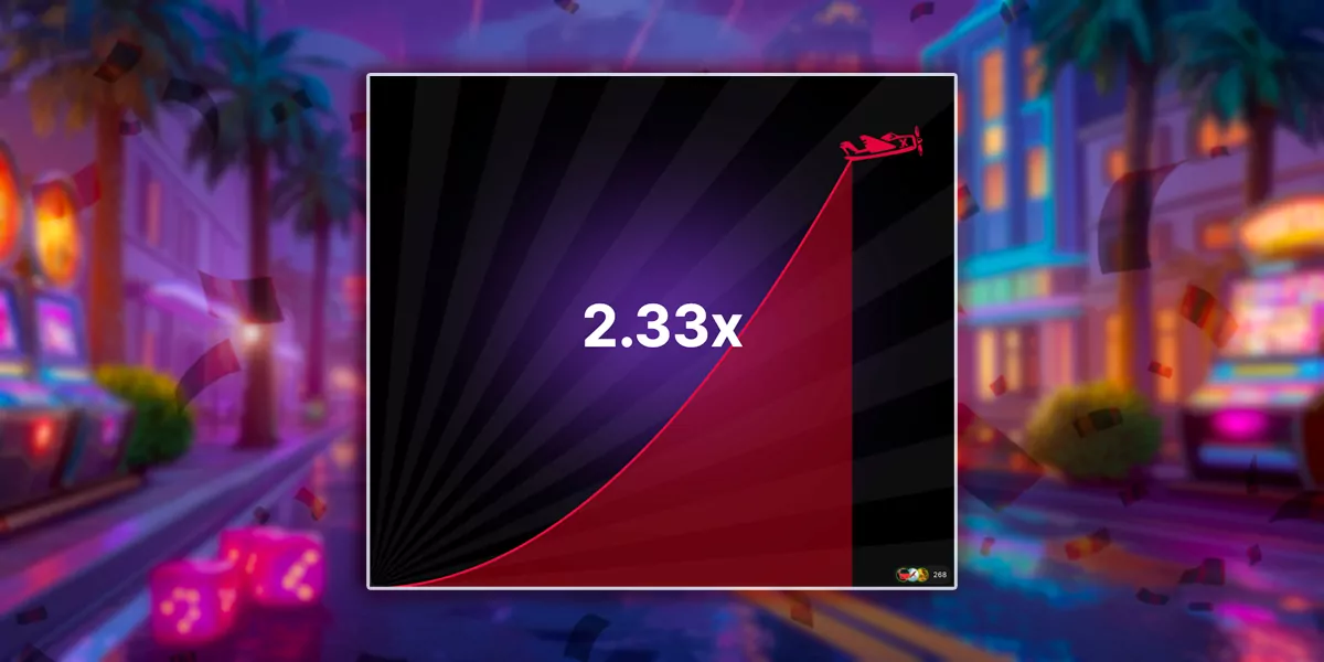 Controlling the flight of the plane and the multiplier amount