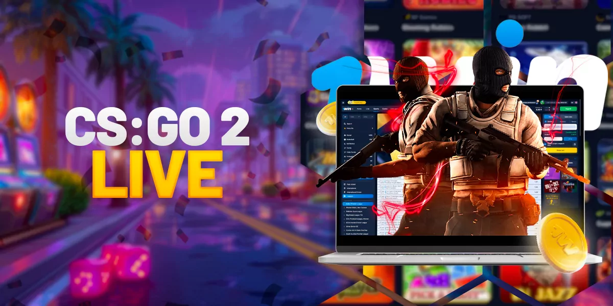 Live betting on CSGO at 1win