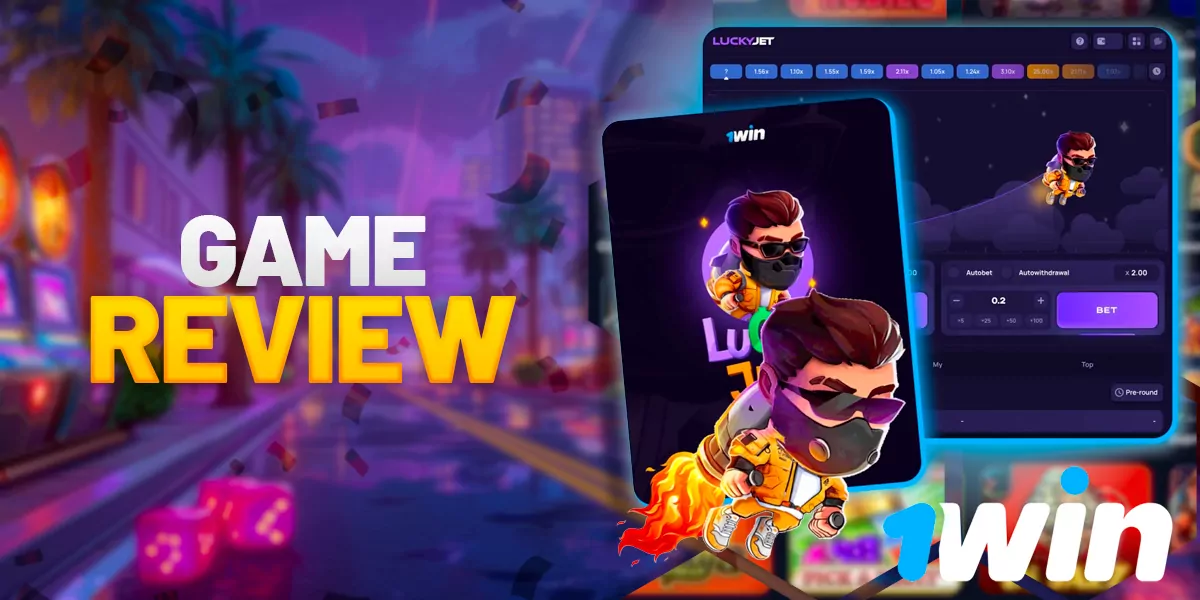 Review of the Lucky Jet game from 1win games