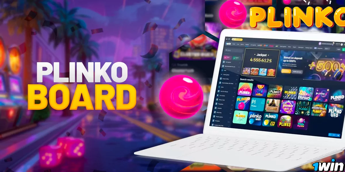 Explanation of the gameplay of Plinko