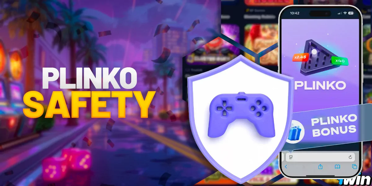 Safety and fairness of the Plinko game from 1win