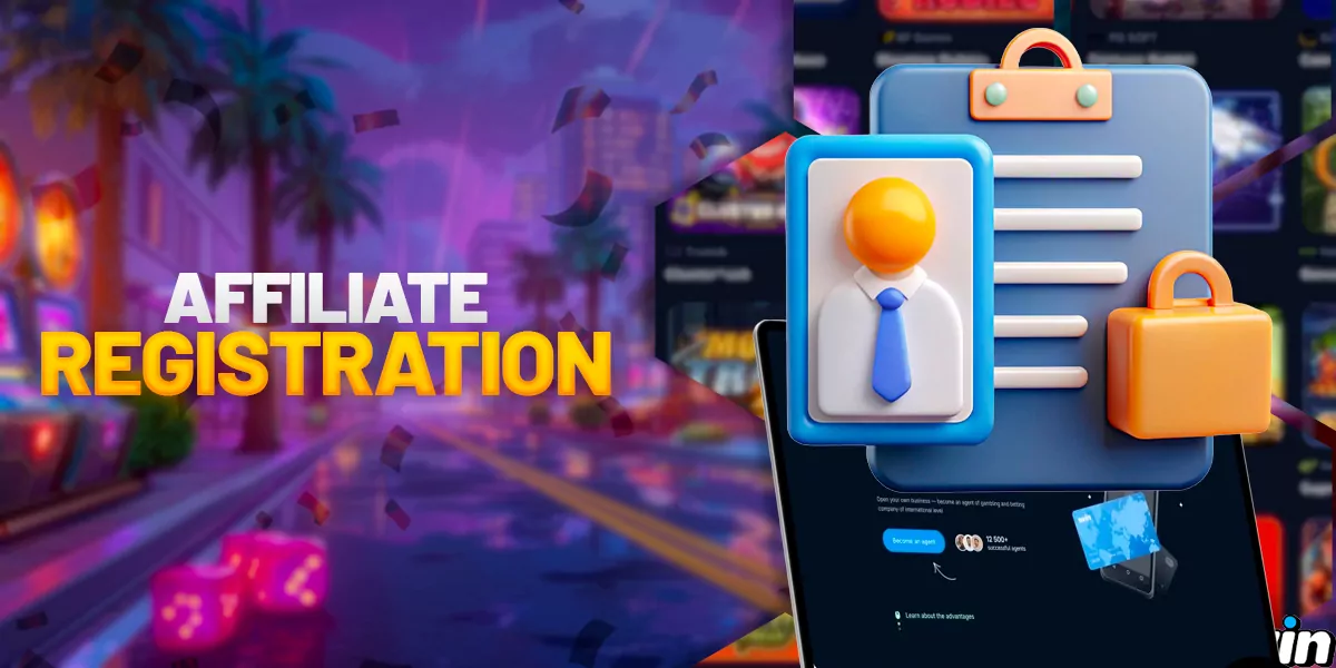 How to register an account for casino partners