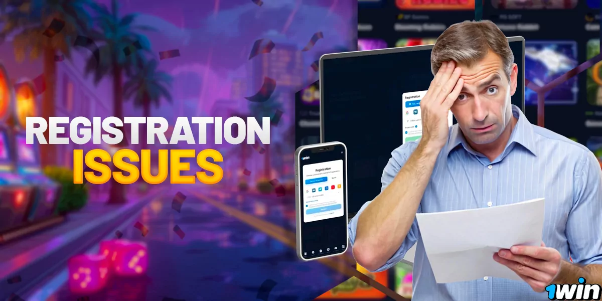 Common problems encountered by users during registration